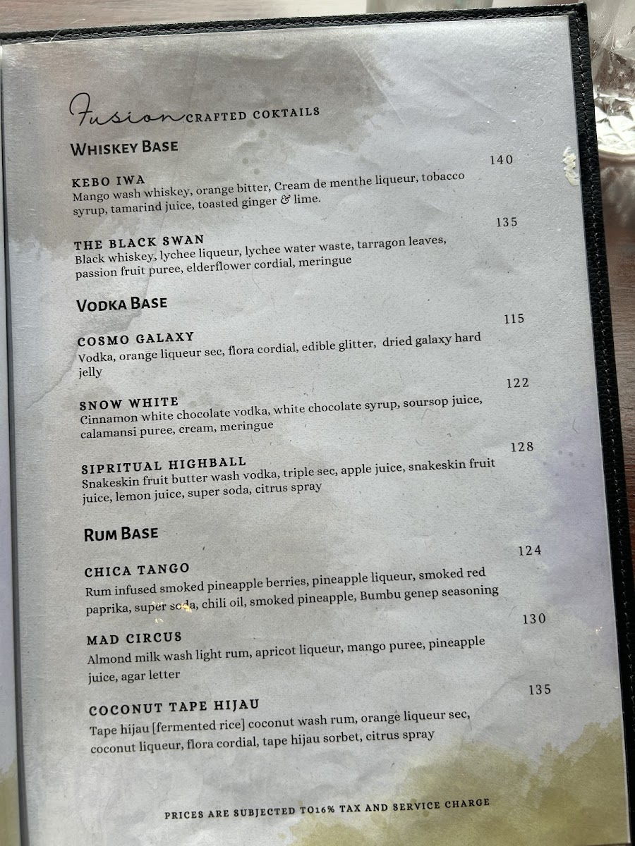 Oops Restaurant and Bar Menu - Image 6